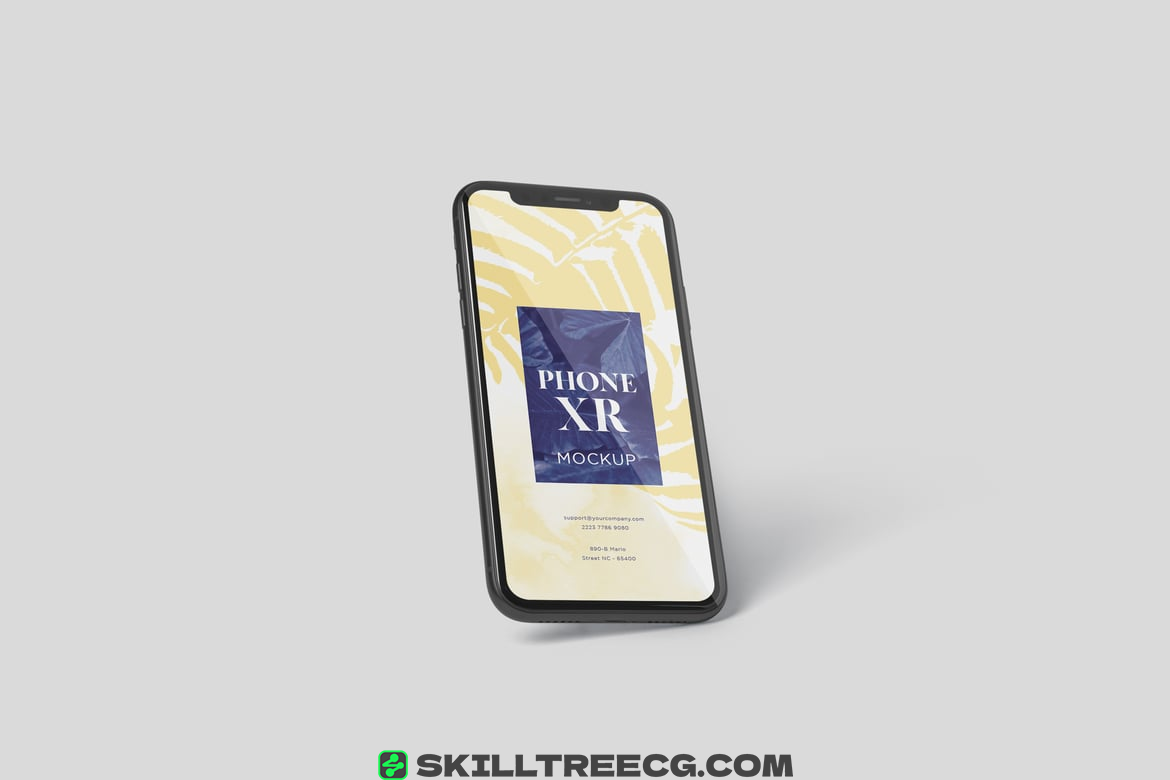 Phone XR Mockup（007445）-技能树